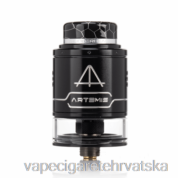 Vape Hrvatska Thunderhead Creations Artemis V1.5 24mm Bf Rdta Srebrno Crna